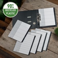 Tabblad Leitz Recycle A4 11-gaats 1-12 extra breed PP-3