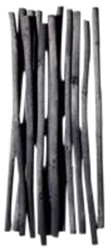 Houtskool Coates 2-3mm doos à 25 stuks