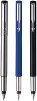 Vulpen Parker Vector stainless steel medium blister à 1 stuk-2