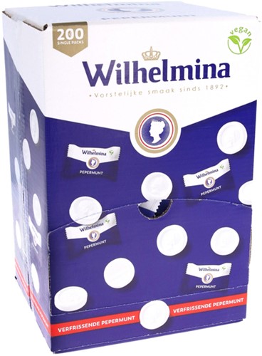 Pepermunt Wilhelmina doos 200 stuks