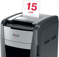 Papiervernietiger Rexel Optimum Auto+ 600X P4 snippers 4x30mm-4
