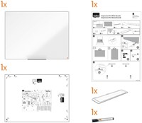Whiteboard Nobo Impression Pro 90x120cm emaille-2