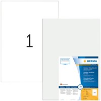 Etiket HERMA 9544 297x420mm weerbestendig wit 40 stuks-2