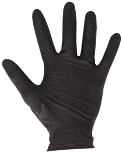 Handschoen CMT M soft nitril zwart 100 stuks-2