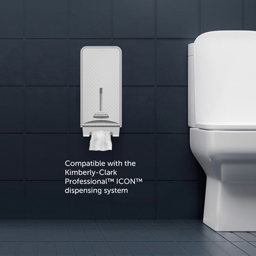 Toiletpapier Scott Control gevouwen 2-laags 110x186mm wit 8508-4