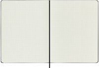 Notitieboek Moleskine XL 190x250mm ruit 5x5 hard cover zwart-1