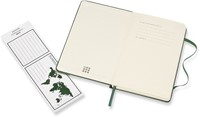 Notitieboek Moleskine pocket 90x140mm ruit 5x5mm hard cover myrtle green-2