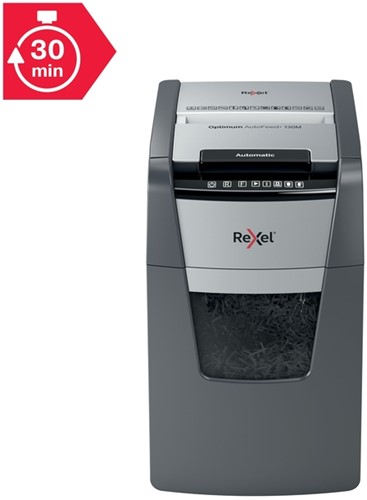 Papiervernietiger Rexel Optimum Auto+ 130M snippers 2x15mm-7