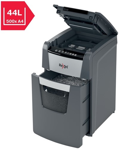 Papiervernietiger Rexel Optimum Auto+ 130M snippers 2x15mm-8