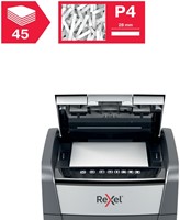 Papiervernietiger Rexel Optimum Auto+ 45X snippers 4x28mm-5