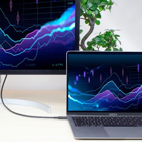 Kabel ACT USB-C USB 4 20Gbps Thunderbolt3 1 meter-4