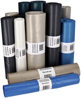 Afvalzak Cleaninq 70x110cm LDPE recycled T50 120L transparant-2