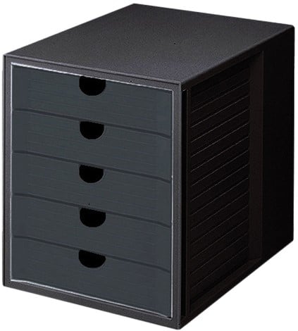 Ladenbox Han 1450 5 gesloten laden zwart