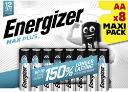 Batterij Energizer Max Plus 8x AA alkaline