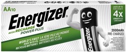 Batterij oplaadbaar Energizer 10x AA 2000mAh
