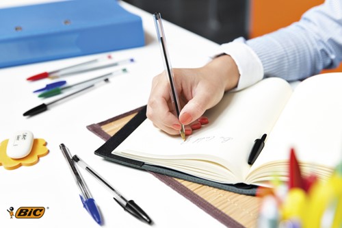 Balpen Bic Cristal medium blauw-2