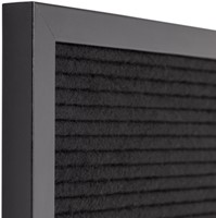 Letterbord IEZZY 40x60cm zwart hout-3