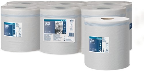 Poetspapier Tork M2 Advanced 1-laags 270m wit 473254-3