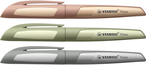 Vulpen STABILO Flow medium grijs-2