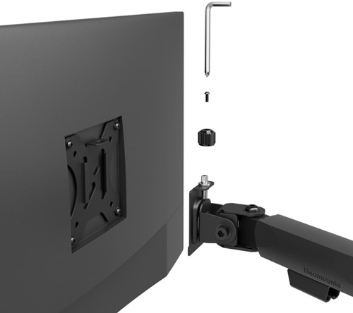 Monitorarm Neomounts NERO 1 scherm DS60 32 inch zwart-4