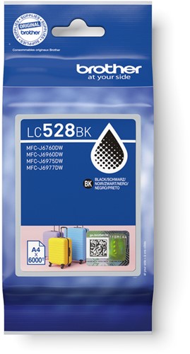 Inktcartridge Brother LC-528BK zwart
