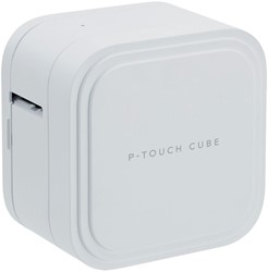 Labelprinter Brother P-touch Cube Pro TZe PT-P910BT desktop 36mm wit