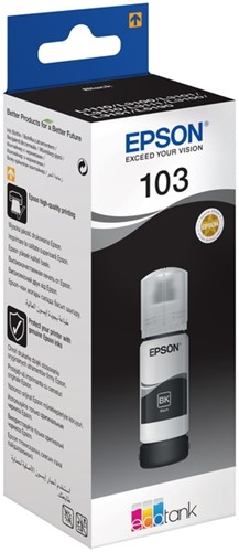 Navulinkt Epson 103 T00S14A zwart-2