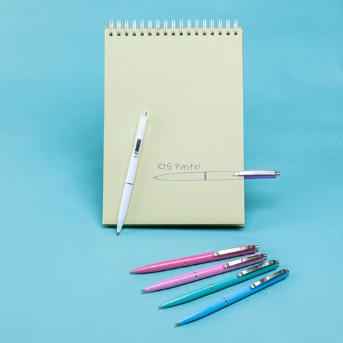 Balpen Schneider K15 medium pastel assorti-2