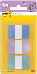 Indextabs Post-it 686-3COAST 25,4x38,1mm Strong 36 tabs
