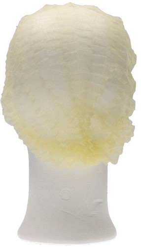 Haarnet CMT clip non-woven L 53cm PP geel 100 stuks-3