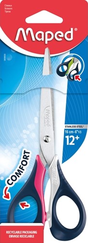 Schaar Maped Sensoft 16cm rechtshandig assorti-3