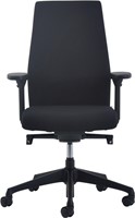 Bureaustoel Euroseats Torino zwart-2