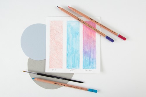 Kleurpotloden Bruynzeel Expression aquarel assorti blik à 12 stuks-1