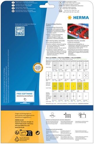 Etiket HERMA 4572 48.3x25.4mm folie wit 880 stuks-3