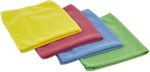 Microvezeldoek Scotch-Brite Essential 360x360mm geel 10 stuks-3