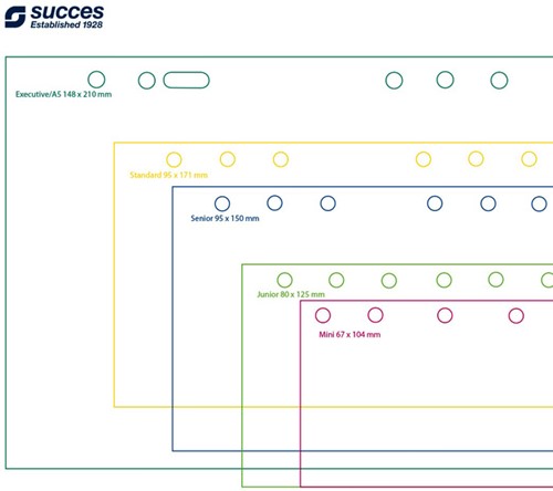 Organizer Succes Cadiz inclusief Standard inhoud 2027 sluitclip zwart-3
