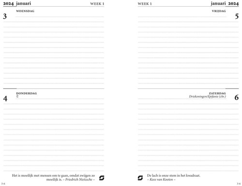 Agendavulling 2027 Succes Mini 4dagen/2pagina's-2