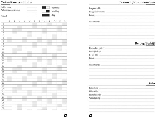 Agendavulling 2027 Succes Mini 4dagen/2pagina's-2