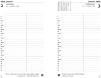 Agendavulling 2027 Succes Mini 1dag/1pagina-2