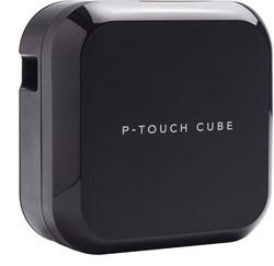 Labelprinter Brother P-touch Cube Plus TZe PT-P710BT desktop 24mm zwart