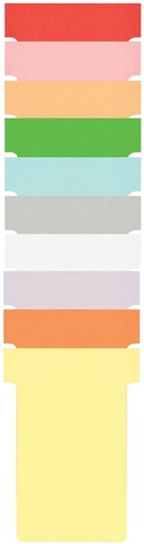 T-kaart Nobo nr.2 48mm oranje 100 stuks-7