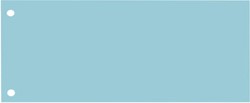 Scheidingsstrook Oxford smal 240x105mm 190gr blauw 100 stuks
