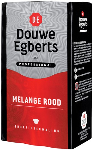 Koffie Douwe Egberts snelfiltermaling Roodmerk 6x 500gr-3