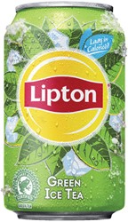 Lipton Ice Tea Green S blik 24x330ml