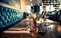 Krijtbord securit mini tafel set 5 stuks zwart-6
