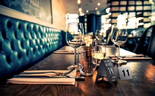 Krijtbord securit mini tafel set 5 stuks zwart-6