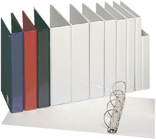 Presentatieringband Esselte Essentials panorama A4 4-rings D-mechaniek 25mm blauw-2