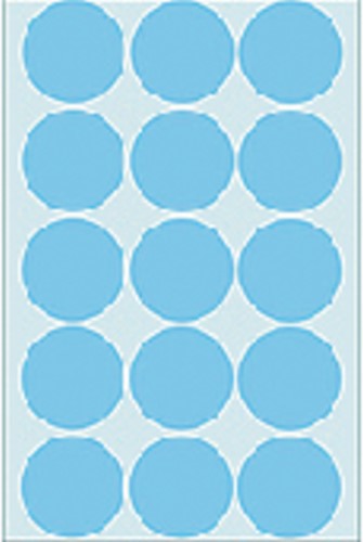 Etiket HERMA 2273 rond 32mm blauw 480 stuks-3