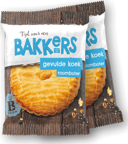 Bakkers Gevulde Koek Super Roomboter 30x100gr