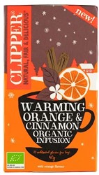 Clipper Tea Warming Orange Cinnamon (BIO) 1x20 zakjes